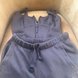 Savage X Fenty Brown Track Pants Joggers set